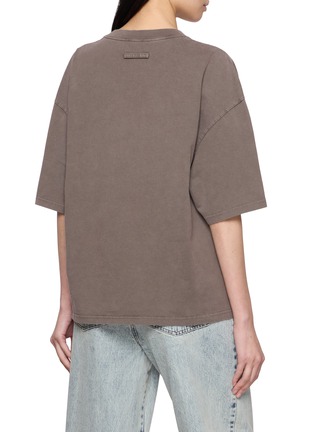 背面 - 点击放大 - JEAN PAUL GAULTIER - Oversized Needles Embroidered Cotton T-Shirt