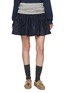 首图 - 点击放大 - MIU MIU - Front Zip Pocket Technical Fabric Mini Skirt