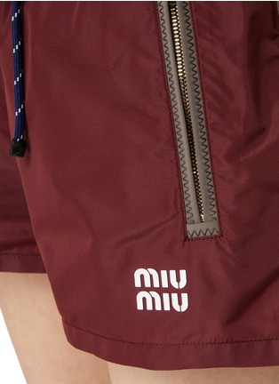  - MIU MIU - 抽绳短裤