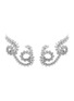 首图 - 点击放大 - YEPREM - Y-Couture 18K White Gold Diamond Clip Earrings