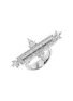 首图 - 点击放大 - YEPREM - 18K White Gold Round Marquise Pear Baguette Diamond Linear Crown Ring