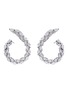 首图 - 点击放大 - YEPREM - 18K White Gold Diamond Earrings