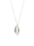 首图 - 点击放大 - YEPREM - 18K White Yellow Gold Round Marquise Diamond Pendant