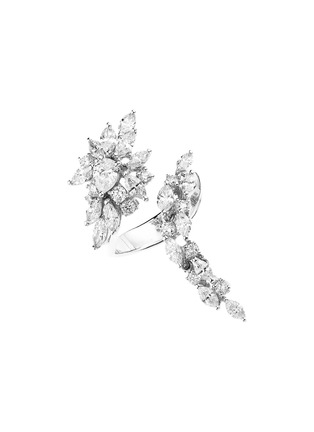 首图 - 点击放大 - YEPREM - 18K White Gold Round Marquise Pear Diamond Ring