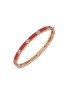 首图 - 点击放大 - ROBERTO COIN - Love In Verona 18K Rose Gold Diamond Ruby Enamel Bangle