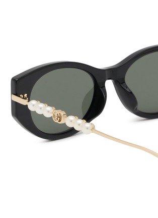 细节 - 点击放大 - GUCCI - Recycled Acetate Cat Eye Sunglasses