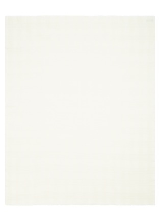 细节 –点击放大 - ALONPI - Carole Cashmere Silk Throw — Ecru