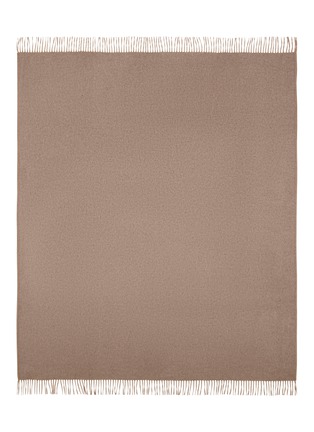  - ALONPI - Melrose Cashmere Throw — Grey Beige