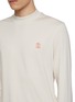  - BRUNELLO CUCINELLI - 纯棉 LOGO 长袖 T 恤