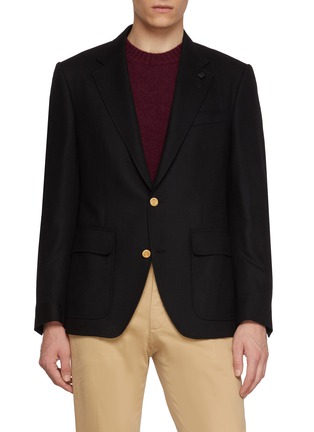 首图 - 点击放大 - LARDINI - Single Breasted Notch Lapel Blazer