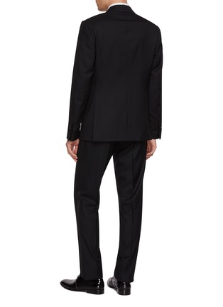 正面 -点击放大 - LARDINI - Single Breasted Twill Soirée Suit