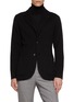 首图 - 点击放大 - LARDINI - Single Breasted Notch Lapel Knit Blazer