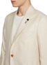  - LARDINI - Single Breasted Hopsack Blazer