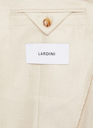 - LARDINI - Single Breasted Hopsack Blazer