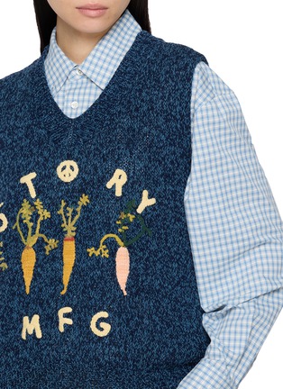  - STORY MFG - Party Embroidered Knitted Vest