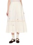 首图 - 点击放大 - STORY MFG - Hand Embroidered Nutmeg Midi Skirt