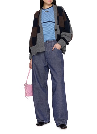 模特儿示范图 - 点击放大 - STORY MFG - Poetry Dark Wash Jeans