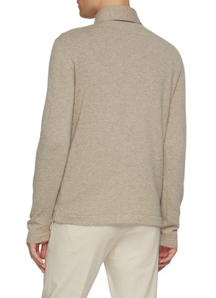 背面 - 点击放大 - PIACENZA 1733 - Flap Pocket Wool Overshirt