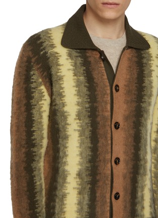  - PIACENZA 1733 - Patterned Button Up Wool Overshirt