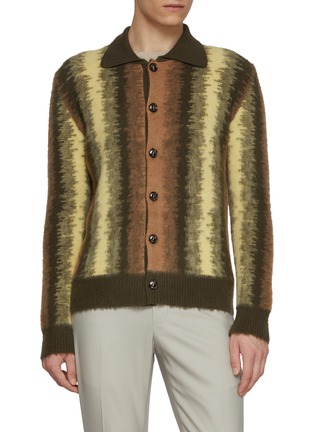 首图 - 点击放大 - PIACENZA 1733 - Patterned Button Up Wool Overshirt