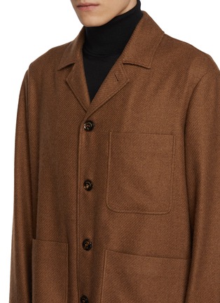  - PIACENZA 1733 - Patch Pocket Cashmere Silk Chore Jacket