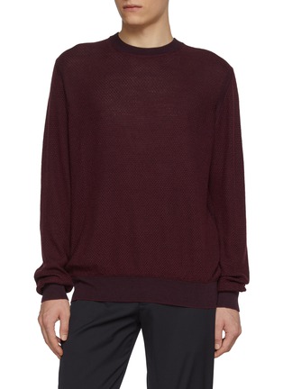 首图 - 点击放大 - PIACENZA 1733 - Crewneck Wool Silk Cashmere Sweater