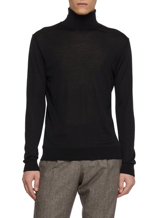 首图 - 点击放大 - PIACENZA 1733 - Turtleneck Wool Silk Sweater