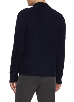 背面 - 点击放大 - PIACENZA 1733 - Spread Collar Wool Overshirt