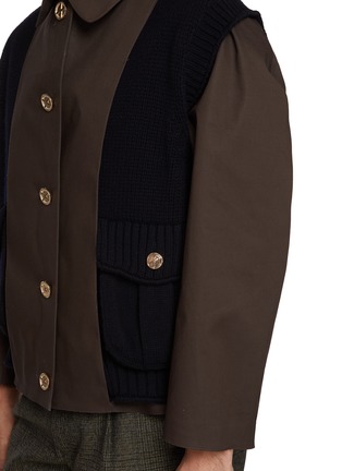  - BARRIE - x Mackintosh Cotton Caban Coat