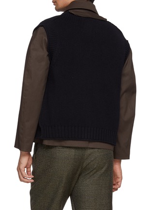 背面 - 点击放大 - BARRIE - x Mackintosh Cotton Caban Coat