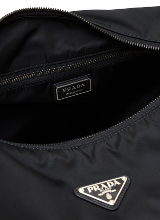 细节 - 点击放大 - PRADA - Explore Re-Nylon Leather Shoulder Bag