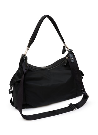 模特儿示范图 - 点击放大 - PRADA - Explore Re-Nylon Leather Shoulder Bag