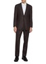 首图 - 点击放大 首图 - 点击放大 - RING JACKET - Notch Lapel Single Breasted Milled Herringbone Wool Suit