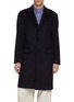 首图 - 点击放大 首图 - 点击放大 - RING JACKET - Notch Lapel Single Breasted Wool Cashmere Chester Coat