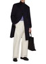 模特儿示范图 - 点击放大 - RING JACKET - Notch Lapel Single Breasted Wool Cashmere Chester Coat