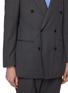 细节 - 点击放大 - RING JACKET - Peak Lapel Double Breasted Wool Blazer