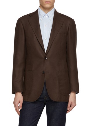 首图 - 点击放大 首图 - 点击放大 - RING JACKET - Notch Lapel Single Breasted Wool Blazer