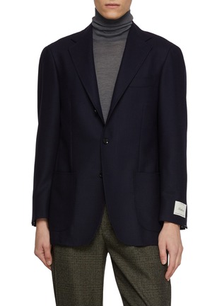 首图 - 点击放大 首图 - 点击放大 - RING JACKET - Notch Lapel Single Breasted Wool Blazer