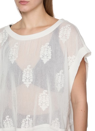  - FP MOVEMENT - My Time Lace Cotton Blend T-Shirt