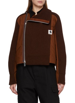 首图 - 点击放大 - SACAI - x Carhartt Knit Blouson Jacket