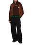 模特儿示范图 - 点击放大 - SACAI - x Carhartt Knit Blouson Jacket