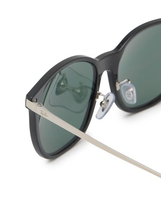 细节 - 点击放大 - RAY-BAN - Acetate Metal Square Sunglasses