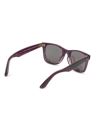 模特儿示范图 - 点击放大 - RAY-BAN - Acetate Square Sunglasses