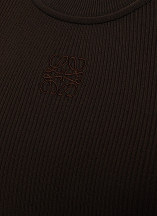  - LOEWE - 罗纹 ANAGRAM 刺绣背心
