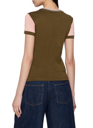 背面 - 点击放大 - LOEWE - Bicolour Crewneck Cotton Blend Baby T-Shirt