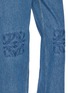  - LOEWE - Anagram Embroidered Denim Baggy Jeans