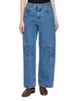 首图 - 点击放大 - LOEWE - Anagram Embroidered Denim Baggy Jeans