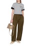 模特儿示范图 - 点击放大 - LOEWE - Front Pocket Detail Pants