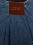  - LOEWE - 扭褶垂坠牛仔阔腿裤