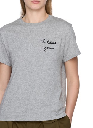  - LOEWE - I LOEWE YOU 刺绣 T 恤